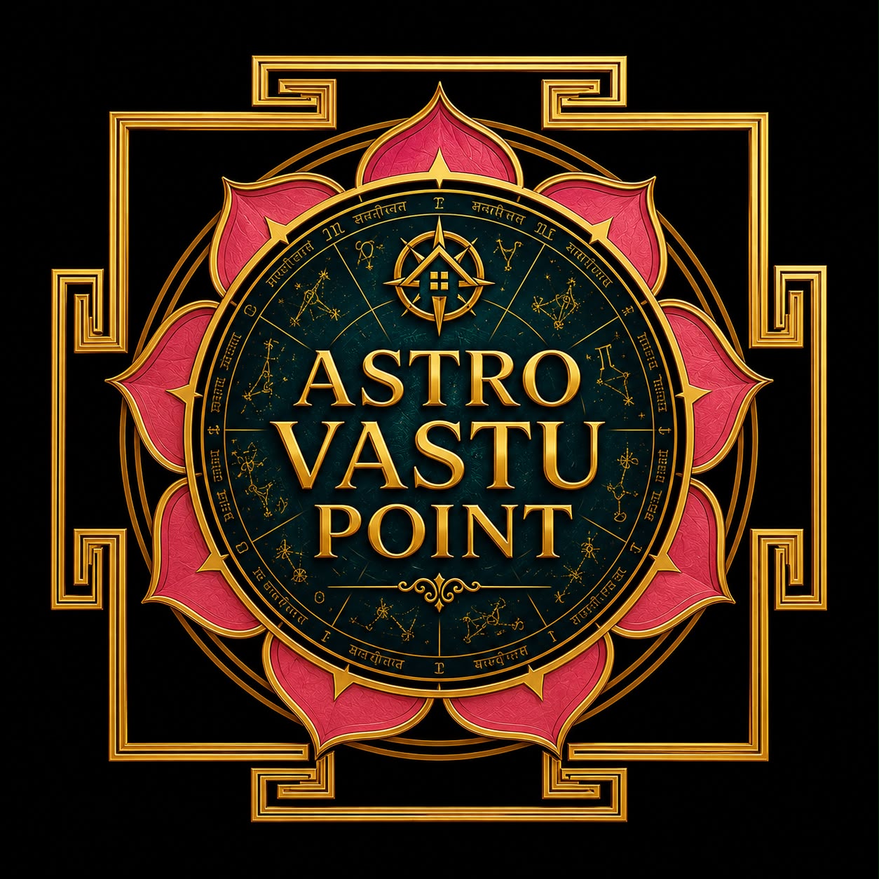 Astro Vastu Point emblem